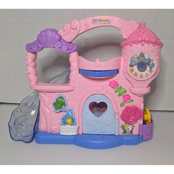 Little People Other - Little People Disney Princess Playset Castle Clock Tower Mattel Preowned